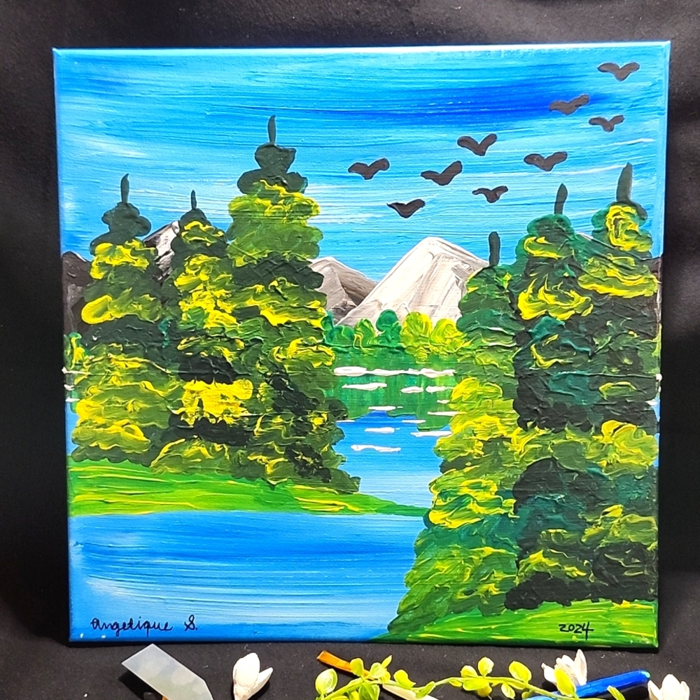 Lakeside Mountains
